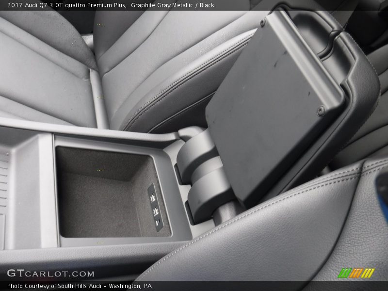Graphite Gray Metallic / Black 2017 Audi Q7 3.0T quattro Premium Plus