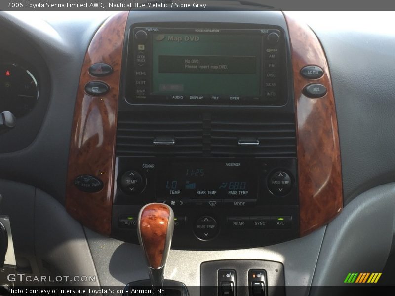 Nautical Blue Metallic / Stone Gray 2006 Toyota Sienna Limited AWD