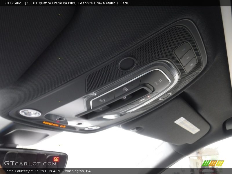 Graphite Gray Metallic / Black 2017 Audi Q7 3.0T quattro Premium Plus
