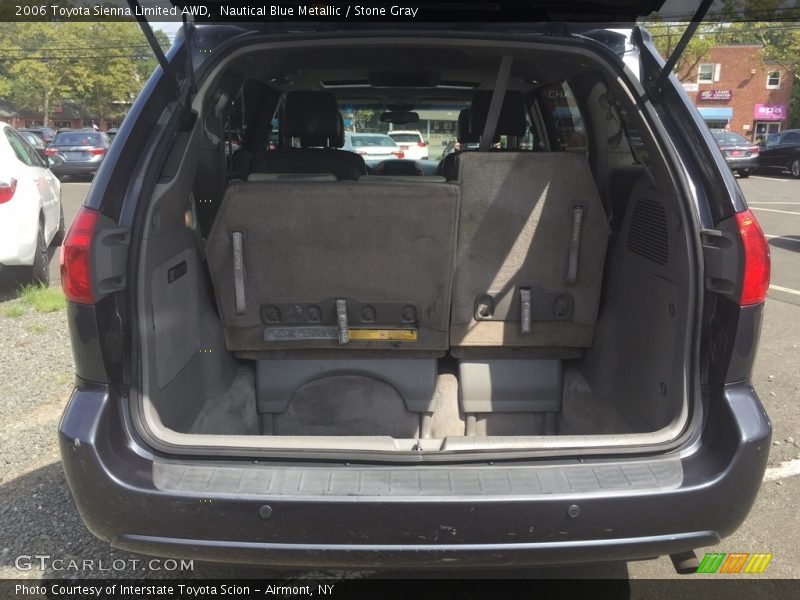 Nautical Blue Metallic / Stone Gray 2006 Toyota Sienna Limited AWD