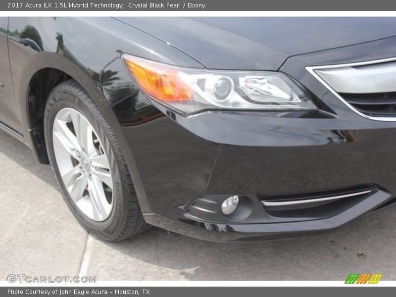 Crystal Black Pearl / Ebony 2013 Acura ILX 1.5L Hybrid Technology