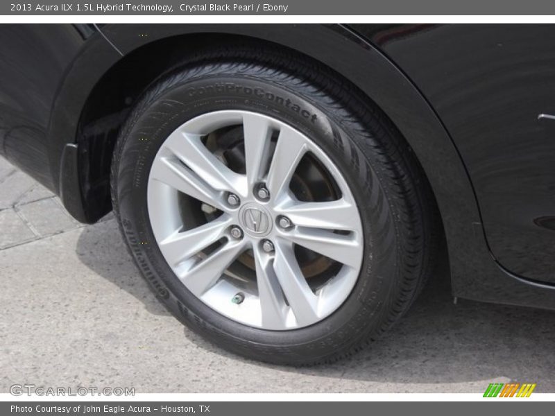 Crystal Black Pearl / Ebony 2013 Acura ILX 1.5L Hybrid Technology