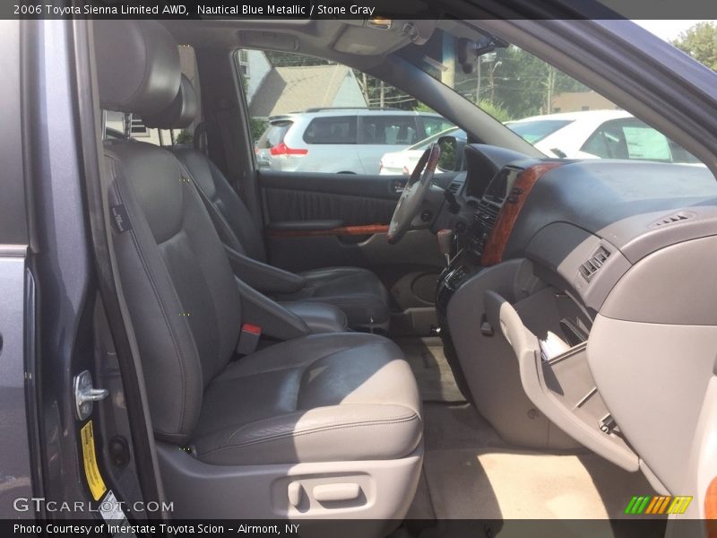 Nautical Blue Metallic / Stone Gray 2006 Toyota Sienna Limited AWD