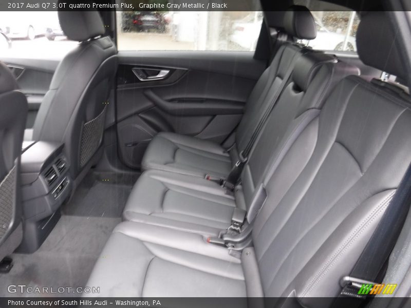 Graphite Gray Metallic / Black 2017 Audi Q7 3.0T quattro Premium Plus