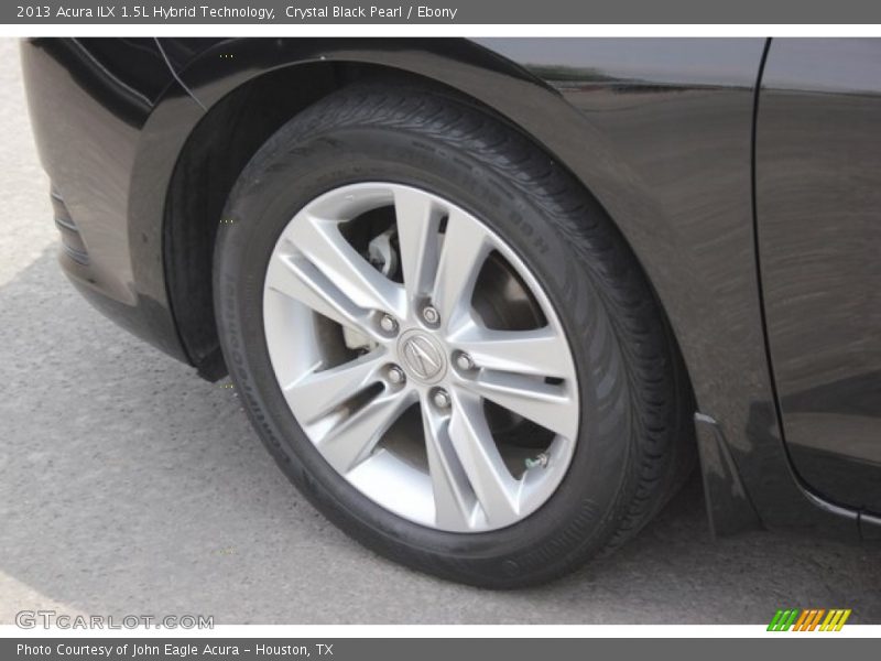 Crystal Black Pearl / Ebony 2013 Acura ILX 1.5L Hybrid Technology