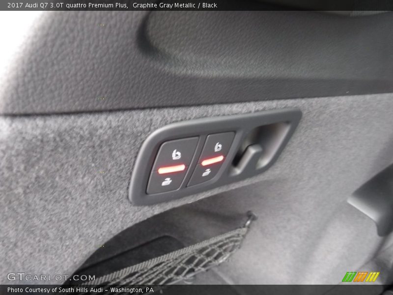 Graphite Gray Metallic / Black 2017 Audi Q7 3.0T quattro Premium Plus