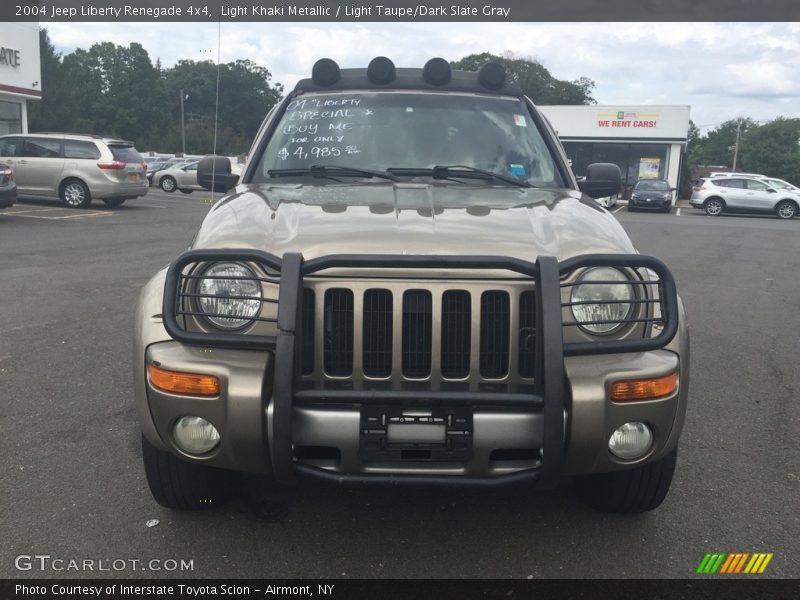 Light Khaki Metallic / Light Taupe/Dark Slate Gray 2004 Jeep Liberty Renegade 4x4