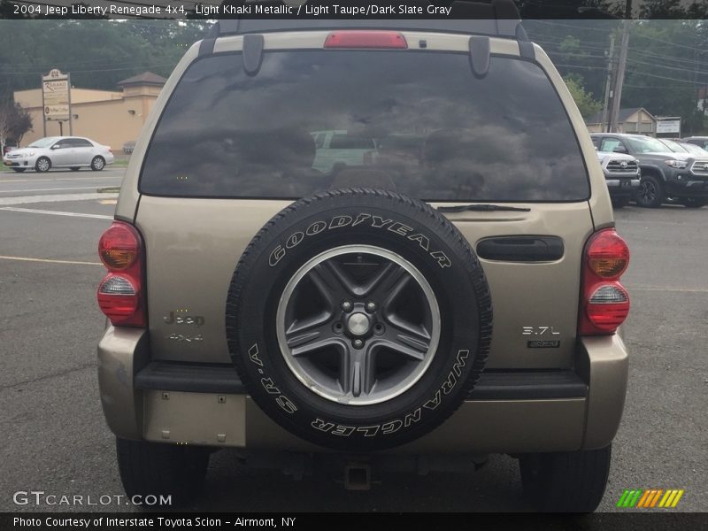 Light Khaki Metallic / Light Taupe/Dark Slate Gray 2004 Jeep Liberty Renegade 4x4