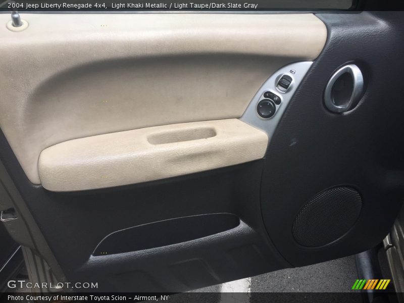 Light Khaki Metallic / Light Taupe/Dark Slate Gray 2004 Jeep Liberty Renegade 4x4