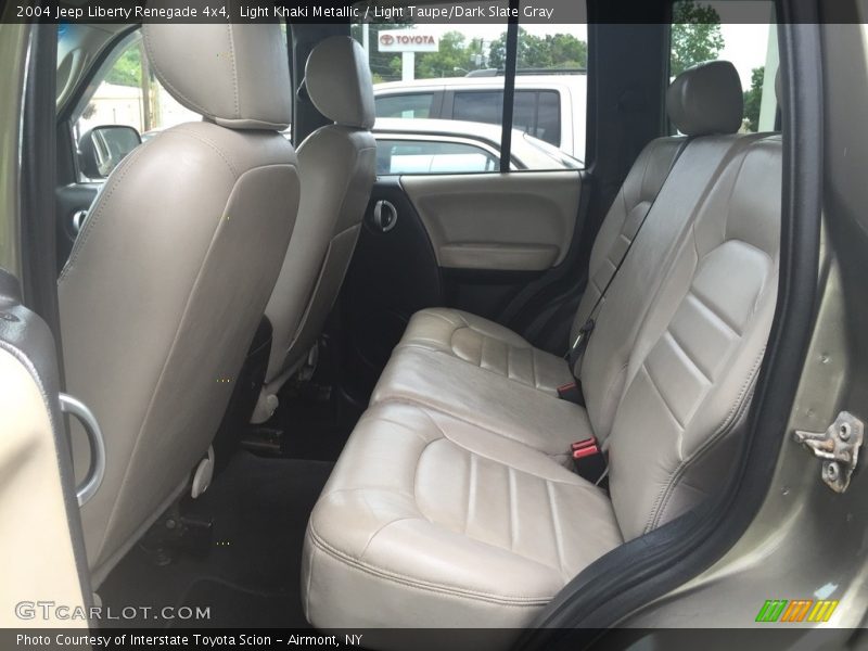 Light Khaki Metallic / Light Taupe/Dark Slate Gray 2004 Jeep Liberty Renegade 4x4