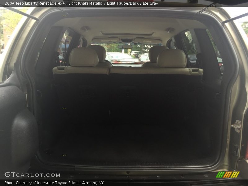 Light Khaki Metallic / Light Taupe/Dark Slate Gray 2004 Jeep Liberty Renegade 4x4