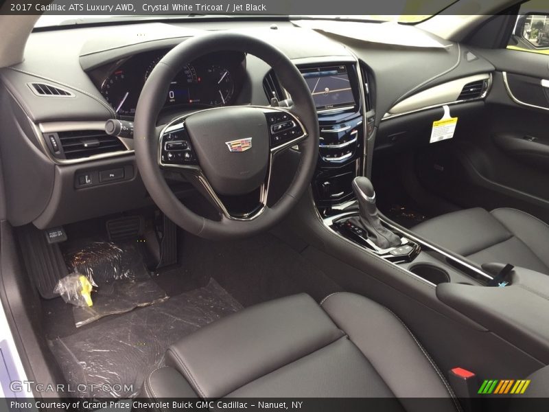  2017 ATS Luxury AWD Jet Black Interior