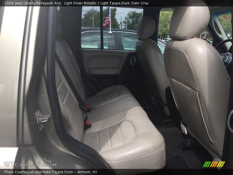 Light Khaki Metallic / Light Taupe/Dark Slate Gray 2004 Jeep Liberty Renegade 4x4