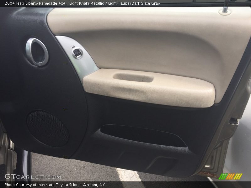 Light Khaki Metallic / Light Taupe/Dark Slate Gray 2004 Jeep Liberty Renegade 4x4