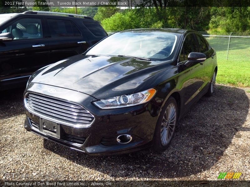 Tuxedo Black Metallic / Charcoal Black 2013 Ford Fusion Titanium