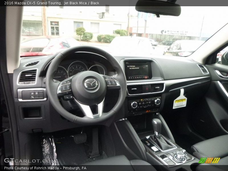 Jet Black Mica / Black 2016 Mazda CX-5 Grand Touring