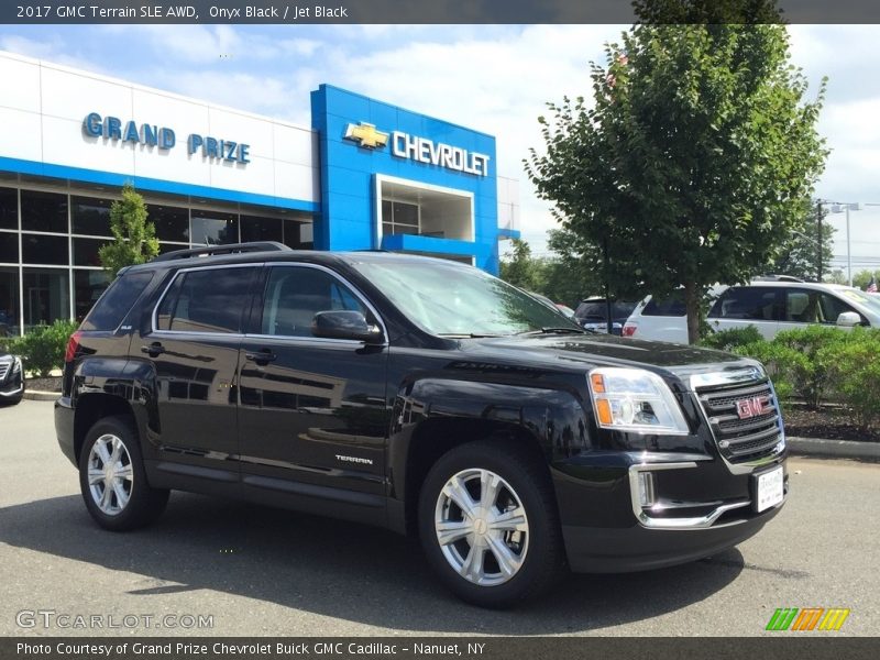 Onyx Black / Jet Black 2017 GMC Terrain SLE AWD