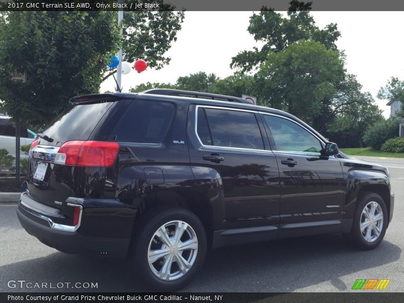 Onyx Black / Jet Black 2017 GMC Terrain SLE AWD