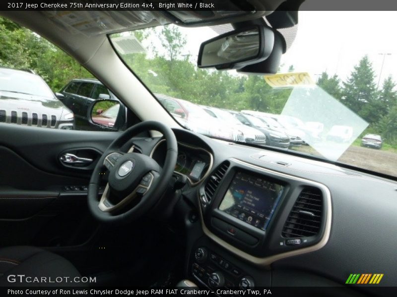 Bright White / Black 2017 Jeep Cherokee 75th Anniversary Edition 4x4