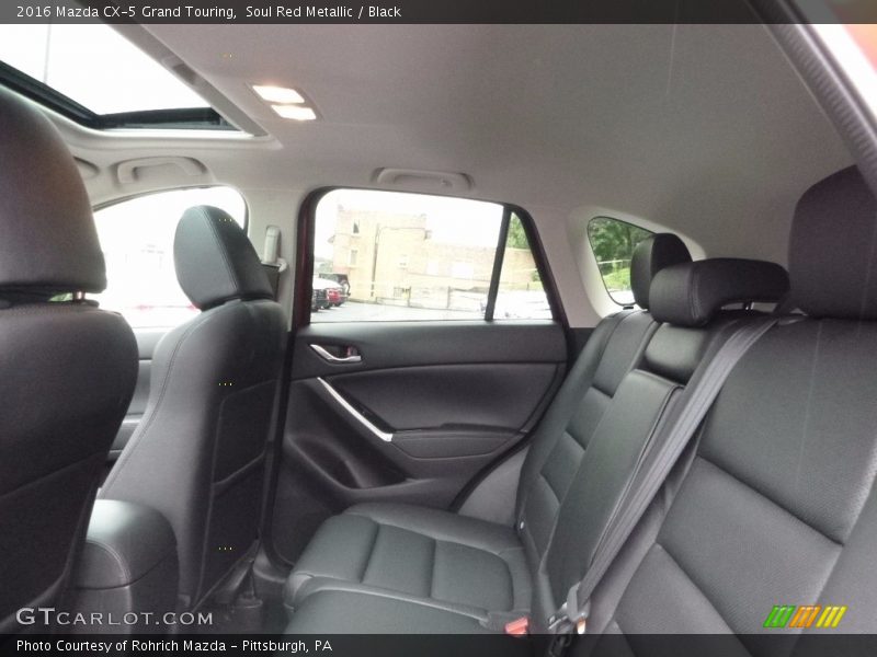 Soul Red Metallic / Black 2016 Mazda CX-5 Grand Touring
