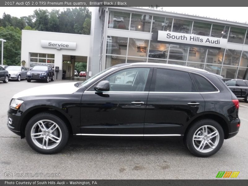 Brilliant Black / Black 2017 Audi Q5 2.0 TFSI Premium Plus quattro