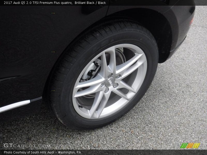 Brilliant Black / Black 2017 Audi Q5 2.0 TFSI Premium Plus quattro