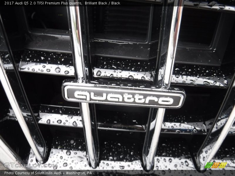 Brilliant Black / Black 2017 Audi Q5 2.0 TFSI Premium Plus quattro