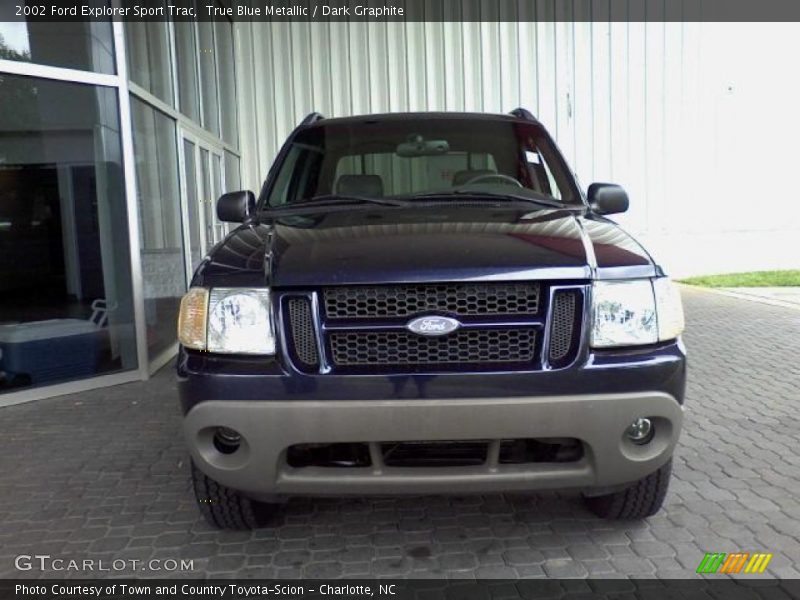 True Blue Metallic / Dark Graphite 2002 Ford Explorer Sport Trac