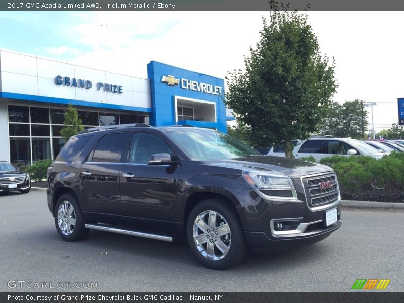 Iridium Metallic / Ebony 2017 GMC Acadia Limited AWD