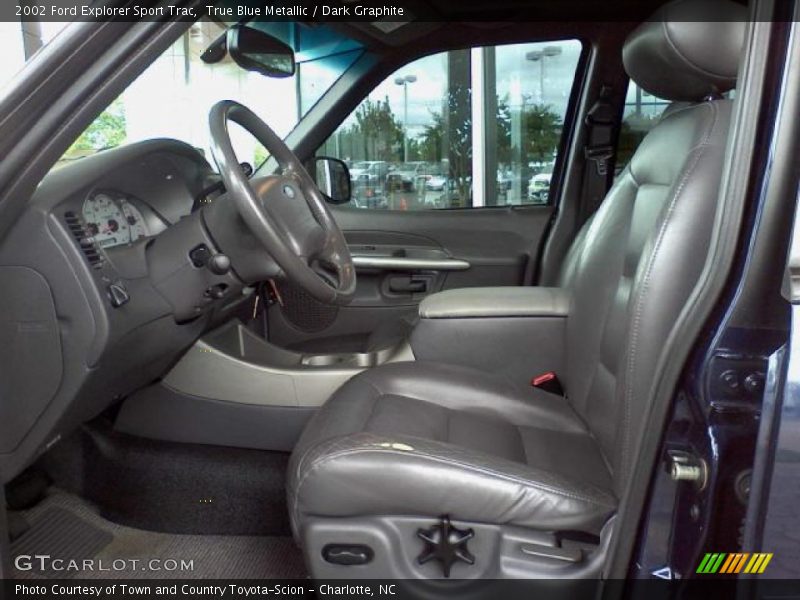 True Blue Metallic / Dark Graphite 2002 Ford Explorer Sport Trac