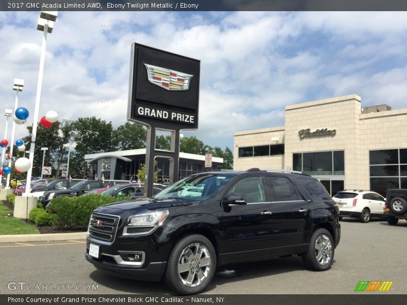 Ebony Twilight Metallic / Ebony 2017 GMC Acadia Limited AWD