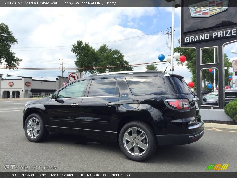 Ebony Twilight Metallic / Ebony 2017 GMC Acadia Limited AWD