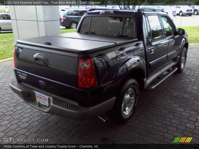 True Blue Metallic / Dark Graphite 2002 Ford Explorer Sport Trac