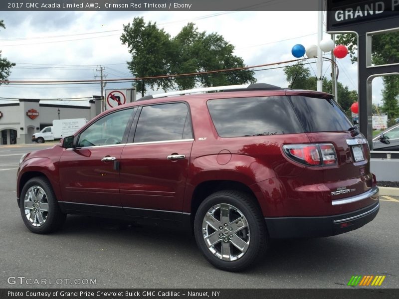 Crimson Red Tintcoat / Ebony 2017 GMC Acadia Limited AWD