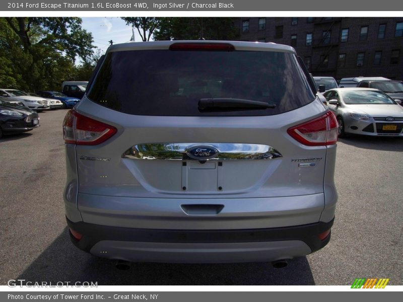 Ingot Silver / Charcoal Black 2014 Ford Escape Titanium 1.6L EcoBoost 4WD