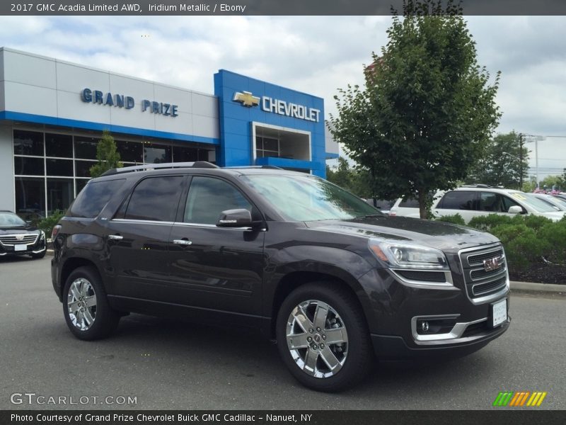 Iridium Metallic / Ebony 2017 GMC Acadia Limited AWD