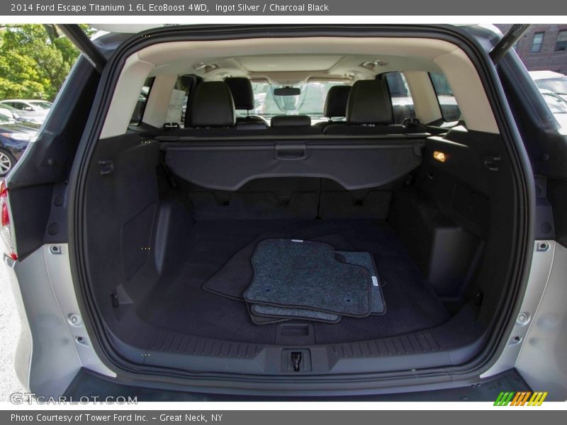 Ingot Silver / Charcoal Black 2014 Ford Escape Titanium 1.6L EcoBoost 4WD