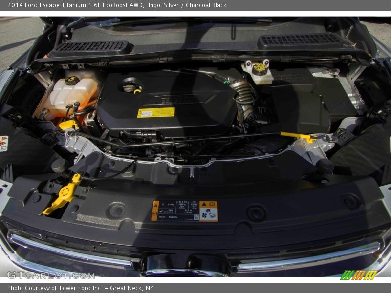 Ingot Silver / Charcoal Black 2014 Ford Escape Titanium 1.6L EcoBoost 4WD