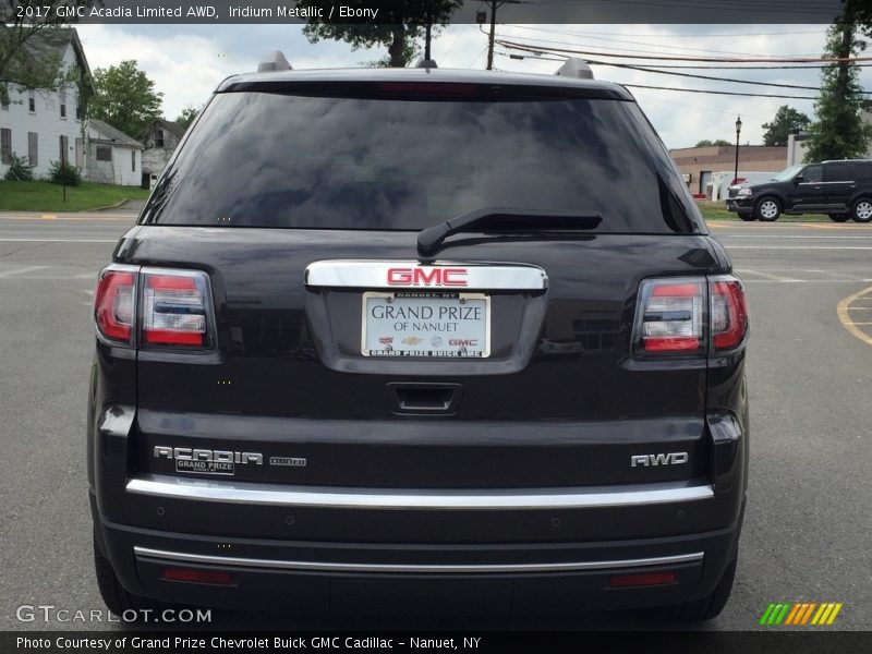 Iridium Metallic / Ebony 2017 GMC Acadia Limited AWD