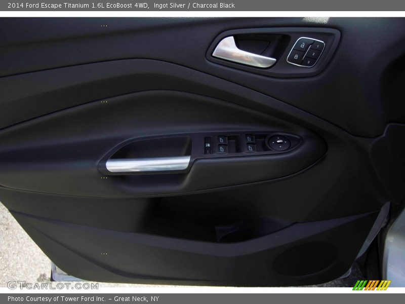 Ingot Silver / Charcoal Black 2014 Ford Escape Titanium 1.6L EcoBoost 4WD