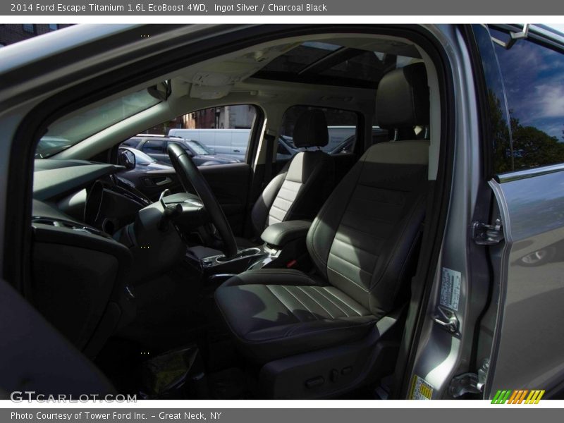 Ingot Silver / Charcoal Black 2014 Ford Escape Titanium 1.6L EcoBoost 4WD