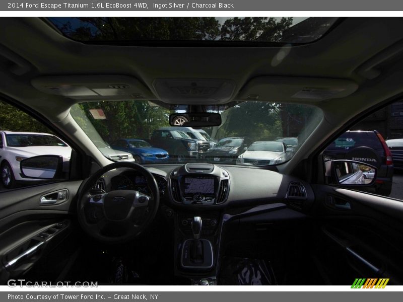 Ingot Silver / Charcoal Black 2014 Ford Escape Titanium 1.6L EcoBoost 4WD