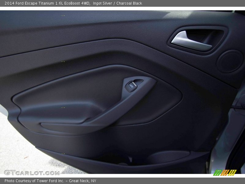 Ingot Silver / Charcoal Black 2014 Ford Escape Titanium 1.6L EcoBoost 4WD