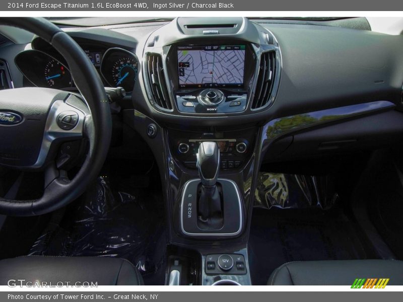 Ingot Silver / Charcoal Black 2014 Ford Escape Titanium 1.6L EcoBoost 4WD