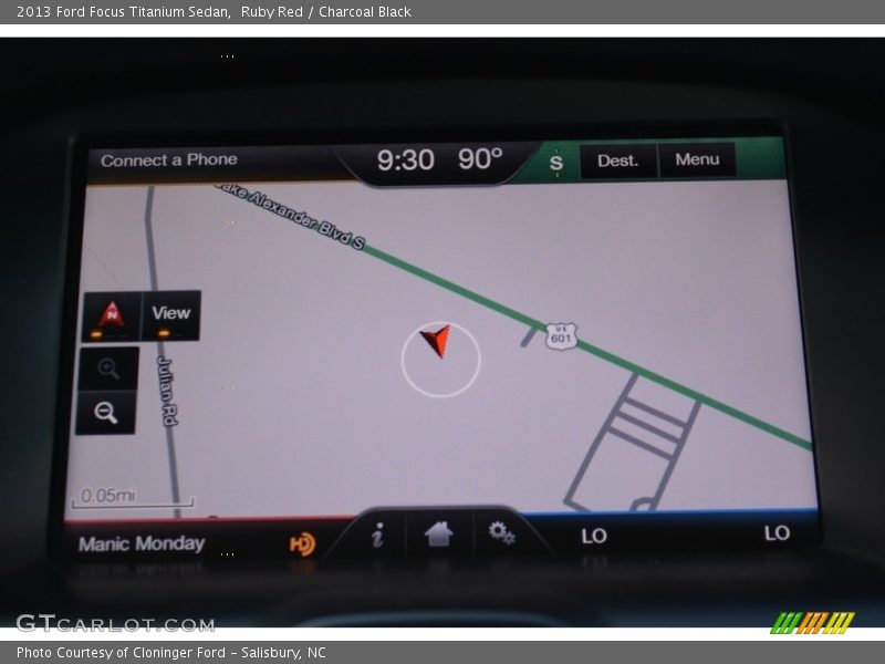 Ruby Red / Charcoal Black 2013 Ford Focus Titanium Sedan