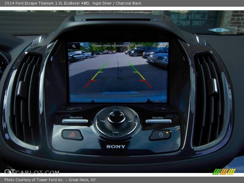 Ingot Silver / Charcoal Black 2014 Ford Escape Titanium 1.6L EcoBoost 4WD