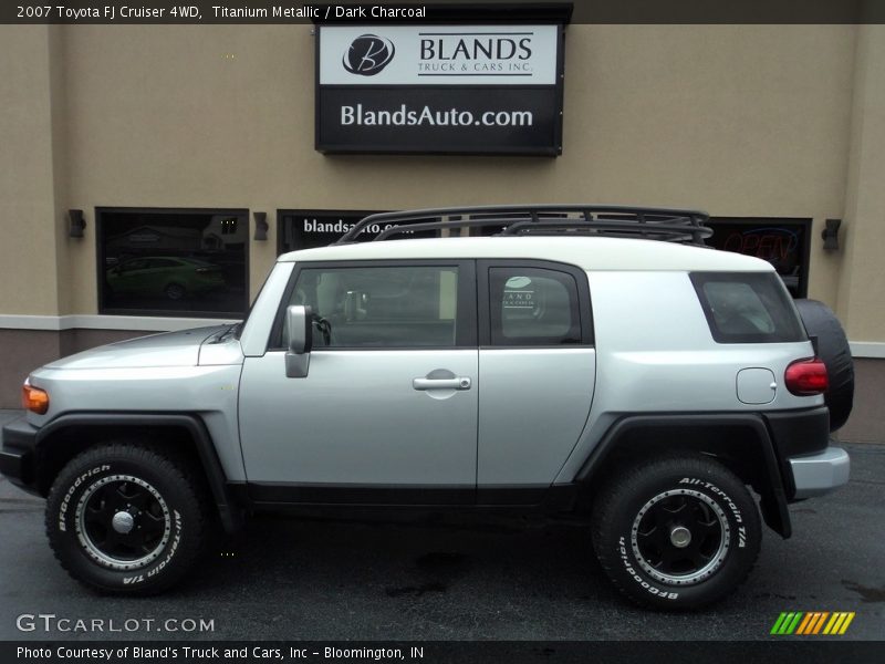 Titanium Metallic / Dark Charcoal 2007 Toyota FJ Cruiser 4WD