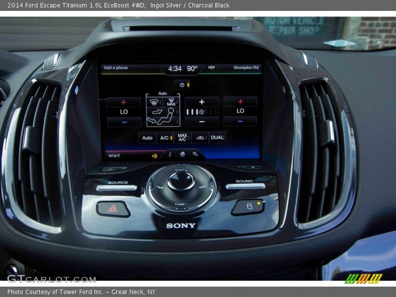 Ingot Silver / Charcoal Black 2014 Ford Escape Titanium 1.6L EcoBoost 4WD