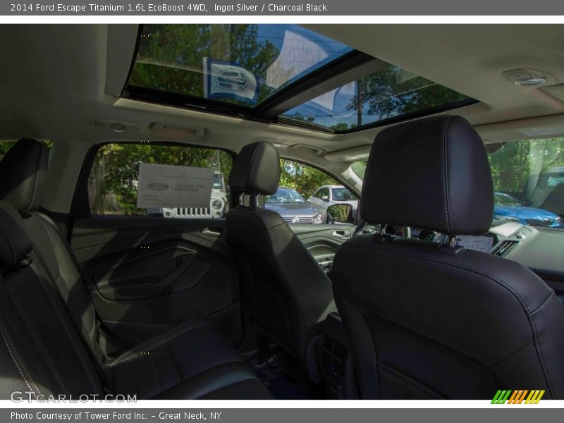 Ingot Silver / Charcoal Black 2014 Ford Escape Titanium 1.6L EcoBoost 4WD