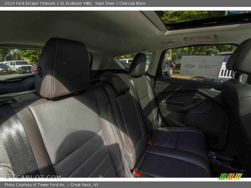 Ingot Silver / Charcoal Black 2014 Ford Escape Titanium 1.6L EcoBoost 4WD